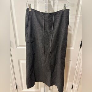Eddie Bauer Gray Cargo Skirt